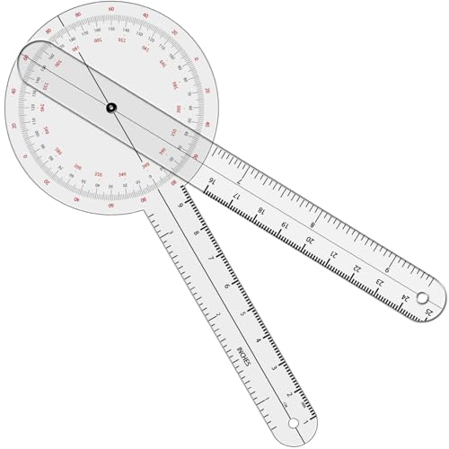 OIIKI Goniometer Set 6" / 360 Degree