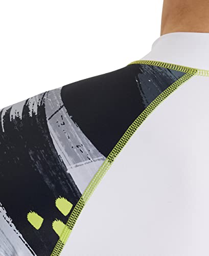 ARENA Men's Uv Protection Short Sleeve Shirt Rash Allover4