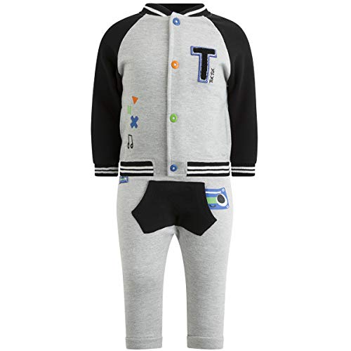 Tuc Tuc 50221 Conjunto de Ropa, Gris (Gris 9), 68 (Tamaño del Fabricante:6M) para Bebés