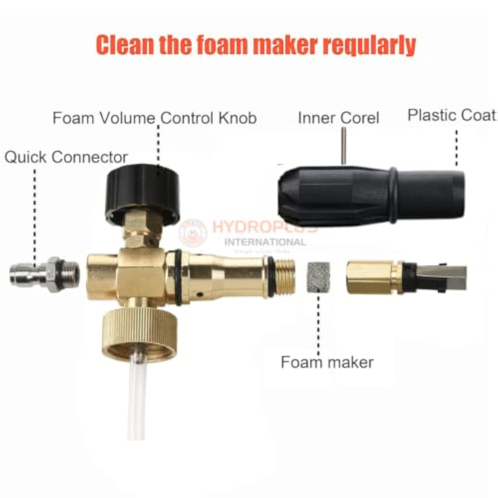 Snow Foam Lance Bottle for High Pressure Washer