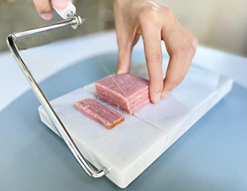 Jemarble Cheese Slicer 5X8 Inch(White)(Premium Quality)(With 2 Extra Wires) #TOP3