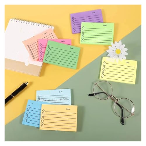 Notes autocollantes multicolores repositionnables pour trier vos idées