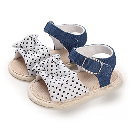 Summer Children Infant Toddler Shoes Girls Sandals Flat Bottom Lightweight Open Toe Breathable Polka Kids Rubber Sandals4