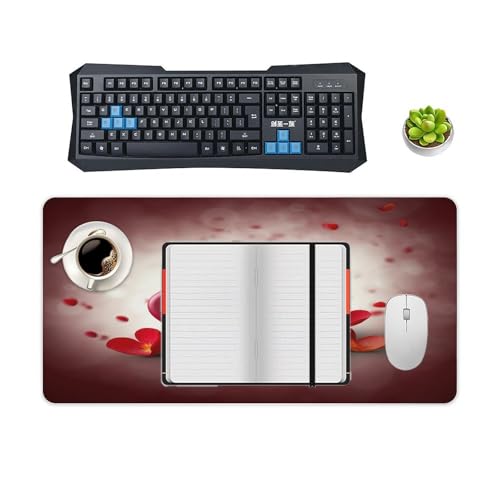 Hearts with Love Desk Pad impermeable y antideslizante miniatura 4