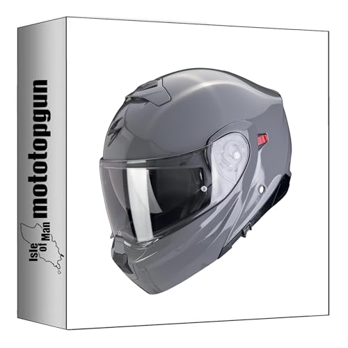 Casque modulable Scorpion Exo-930 Evo Gris béton Taille L moto 194-100-253-05