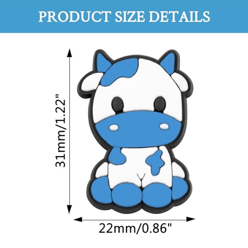 Image of CUNUEN Cute Animals Charms for Clogs Shoe Decoration