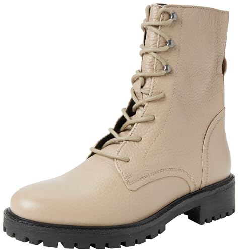 Geox Girls' D Hoara Ankle Boot, sand, 7 Big Kid