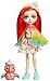 Enchantimals Supercafé de la selva mágica con muñeca Peeki Parrot (Mattel GFN59)