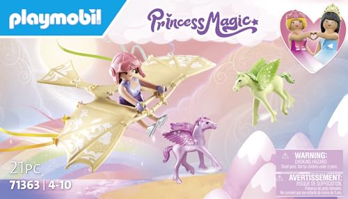 Playmobil 71363 Princess Magic: Trip with Pegasus Foals in the Clouds, flight lessons in the clouds - Image 4