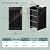 3-Flap Dog Door, Extreme Weather Large Doggy Door for Wall, Never Rust Plastic Wall Doggie Door, Telescoping Tunnel, Insulation Flap, 2 Magnetic Flaps, Closing Panel, Pet Door for Pet Up to 100lb