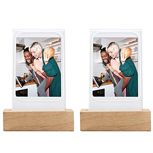 WOGOZAN Mini Glowing Picture Frame for Instax Cameras