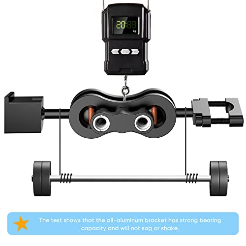Image of SDSACZMU Radar Detector Mount,Aluminum Rearview Mirror Rod Radar Bracket,for Escort Max360c,Max 3, X IXc,Redline EX Beltronics Cobra DualPro GT 360 Radar Detector,with EZ Magnet Connection Base