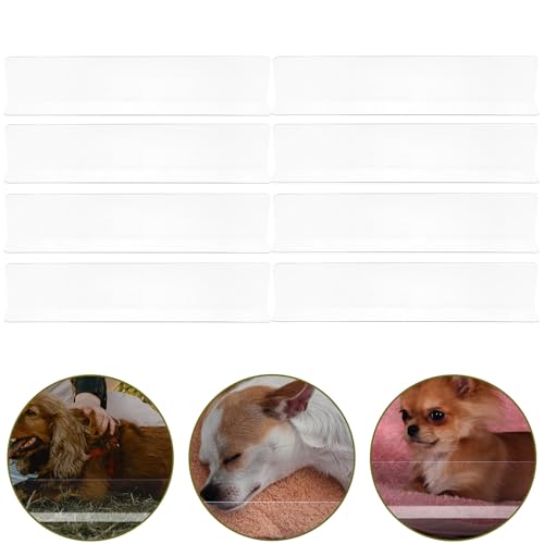 Aménagement sécurisé en PVC pour cage de petits animaux 8 Pcs