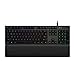 Logitech G513 mechanische Gaming-Tastatur, GX-Brown Taktile Switches, RGB-Beleuchtung, USB-Durchschleife, Handballenauflage mit Memory Foam, Aluminium-Gehäuse, Deutsches QWERTZ-Layout, Schwarz