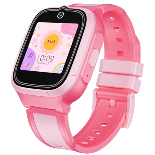 boAt Wanderer Smart Kid's Watch w/ 1.4" (3.5 cm) HD Display, 4G/Wi-Fi, 2-Way Video & Voice Calls, SOS, Geo Fencing, Restrict Unknown Calls, Parental Controls,2MP Camera