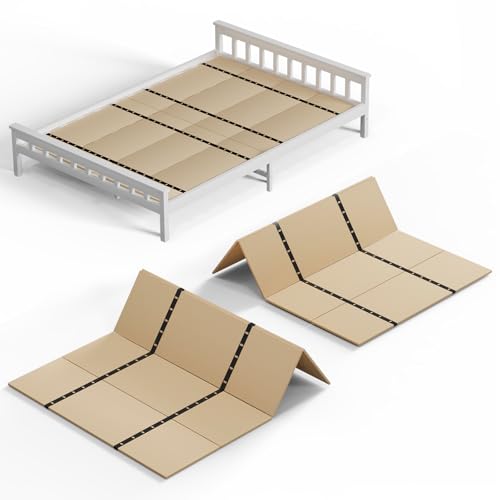 Imperius Twin Bed Board Under Mattress Support,5mm,Foldable Box Spring,Bed Support Slats,Queen Size 60x80''