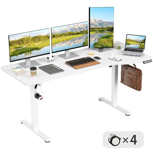 Amazon | Sunon 昇降デスク 電動 昇降式デスク スタンディングデスク