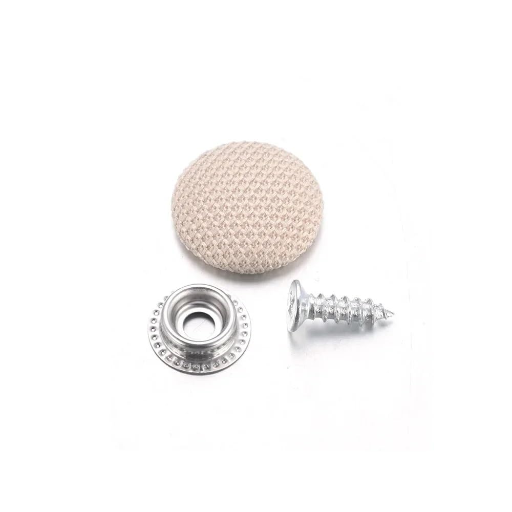 GLBMLMTHZP 1/20pcs Car Ceiling Buckles Fixing Clips Interior Roof Cloth Screw Caps Rivet Fixer Retainer Fastener Buckle Accessories
