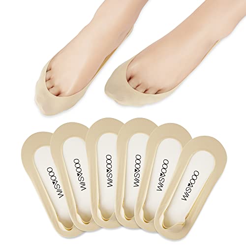 Image of No Show Socks Womens Liner Ultra Low Cut Non Slip Invisible Socks for Flats