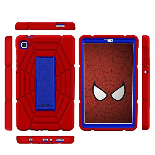 Grifobes For Samsung Galaxy Tab A7 Lite Case, 8.7 Inch Shockproof Rugged Protective Cover With Stand For 2021 Tab A7 Lite 8.7" Tablet Sm-T220/T225/T227U For Kids Boys Children(Red+Blue) #TOP1