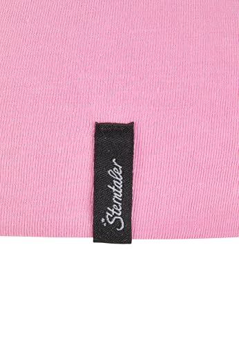 Sterntaler OCS Beanie Uni – Lässige Slouch Beanie Mütze aus Singlejersey (Bio) – Mädchen Kopfbedeckung – variabel tragbar – Baby und Kinder Übergangsmütze – perlrosa, Größe 55