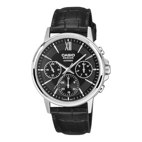 Image of Casio Enticer Men BMS-300L-1AVDF Analog Black Watch Men (A2544)