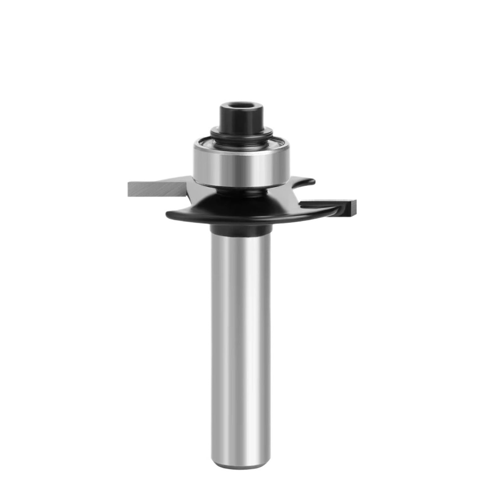1pc 8mm Shank T-Sloting Biscuit Joint Slot Cutter Jointing Slotting Router Bit with Bearing Milling for Woodworking