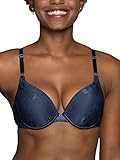 Vanity Fair Women's Ego Boost Add Push Up Bra (+1 Cup Size), Underwire-Ghost Navy, 38B