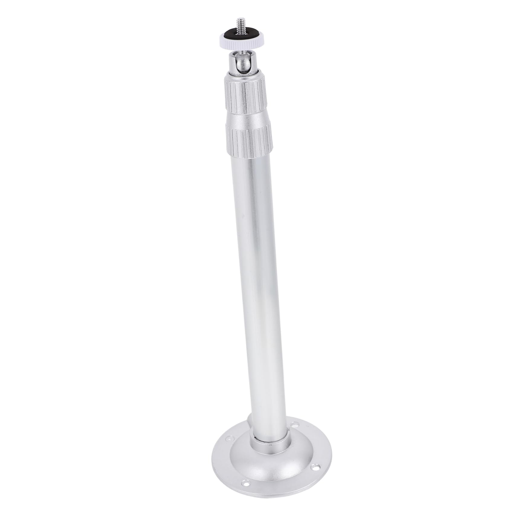 Happyyami Ceiling and Wall Projector Mount Bracket 30-60cm Extendable Aluminum Alloy Easy Install Camera Telescopic Bracket