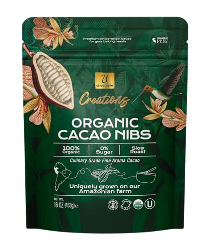 U Chocolate Organic Roasted Cacao Nibs