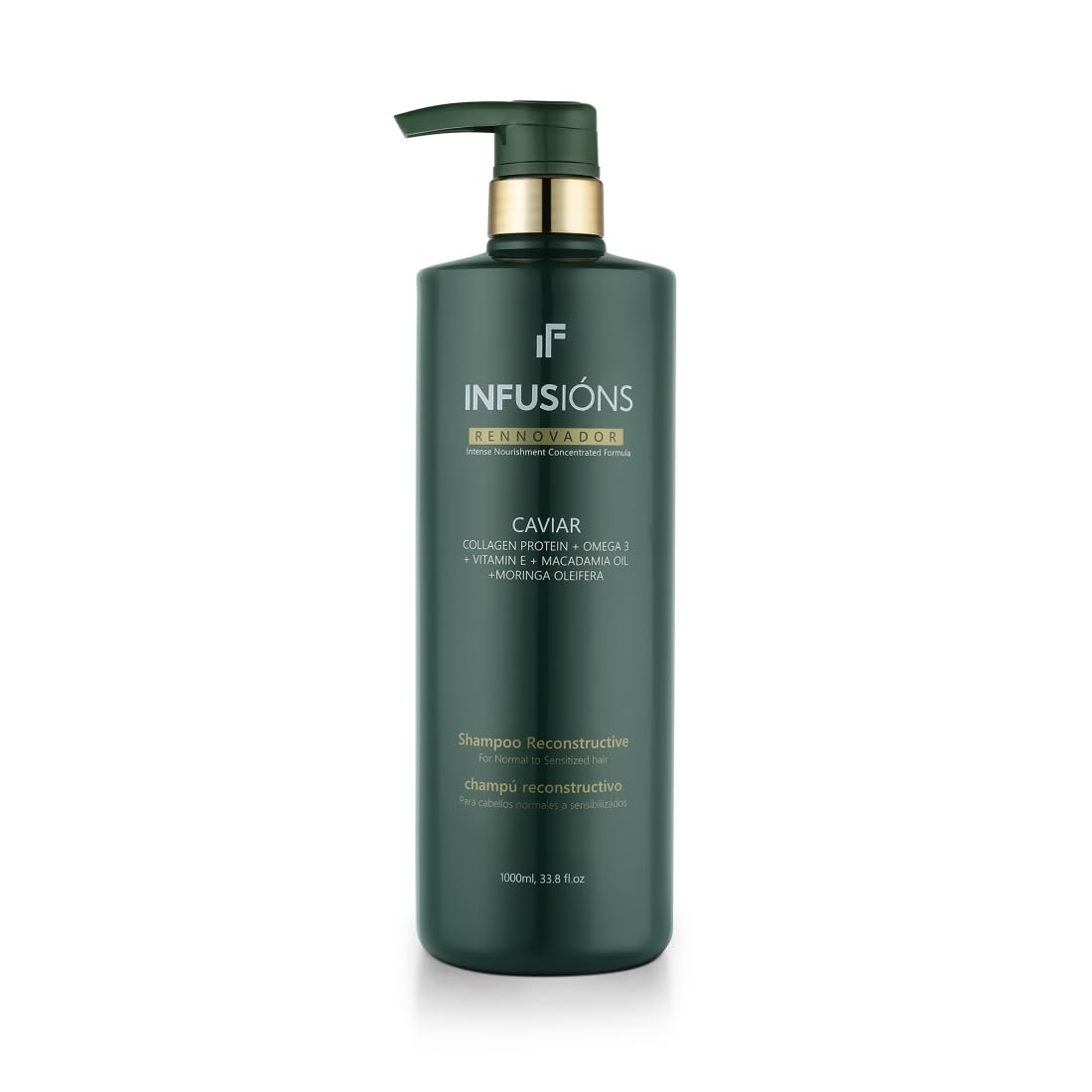 Infusions RENNOVADOR Shampoo 1000 ml | Deep Nourish & Reconstruct | For Sensitized, Color & Chemically Treated Hair | All Hair Types-image-32