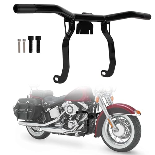 Crash Bar for Road Glide - Ohhmoto Engine Guard for Road Glide Front Fairing Bar Crash Bars Road King Electra Glide Street Glide Flat Out Bar Highway Bar for Touring Ultra Limited Fltrx 1997-2013
