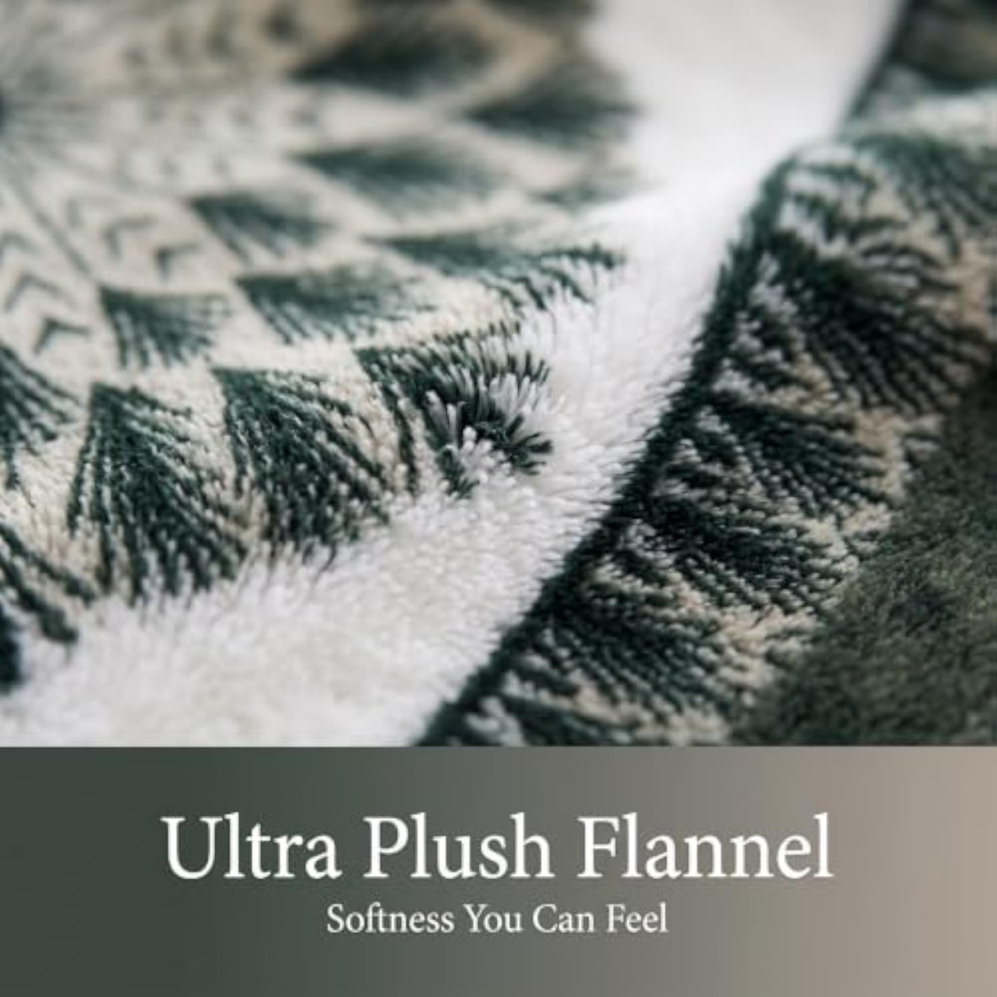 Plush Printed Flannel Blanket 300 GSM, Cozy & Soft