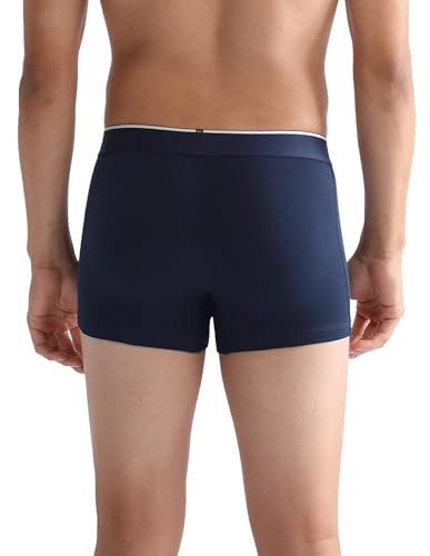 Image of U.S. Polo ASSN. Mens ET004 Anti Microbial Cotton Stretch Essential Underwear Trunk -Pack of 2