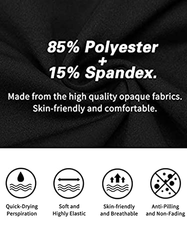 1/3 Pack Mens Compression Pants Running Tights Athletic Sports Baselayer Pockets Basketball Active Tights3