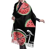 Extra grande 77x27 pulgadas, tamaño perfecto para usarlo como una bufanda, chal o abrigo, sin importar en cualquier invierno frío, esta bufanda puede brindarle suficiente calor.
