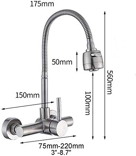 Wall Mount Faucet Kitchen 4