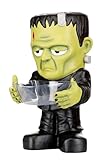 Fun Costumes Universal Monsters Frankenstein Candy Bowl Holder - Halloween Dish & Trick or Treat Holder