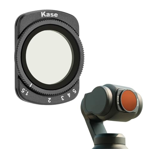 Filtre magnétique ND3-ND32 Kase Pocket 3 pour des vidéos de voyage fluides