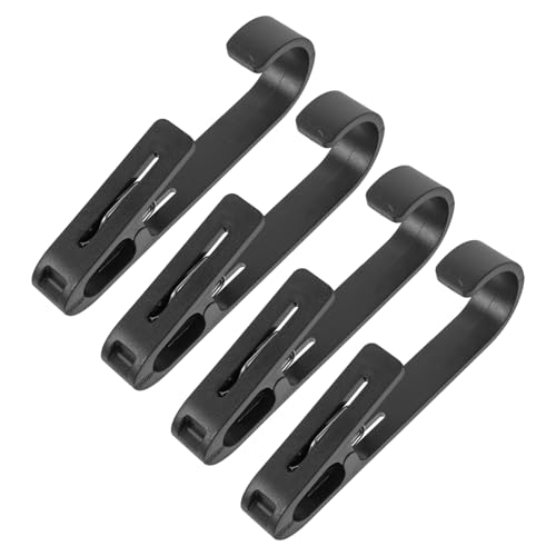 Levemolo 4pcs Hook Type Clip Adjustable Pants Clip Adjustable Clips Wardrobes Hanger Hat Hanger Garment Hanger Clothes Hanger Hook Pant Clips Pants Hanger Travel Clothes Clamp Blanket Clips