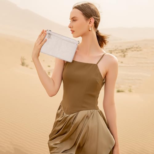 Image of SENDEFN PU Leather Crossbody Bag for Women Small Clutch Purses Crossbody Shoulder Handbag Wallet Purses RIFD Card Slots