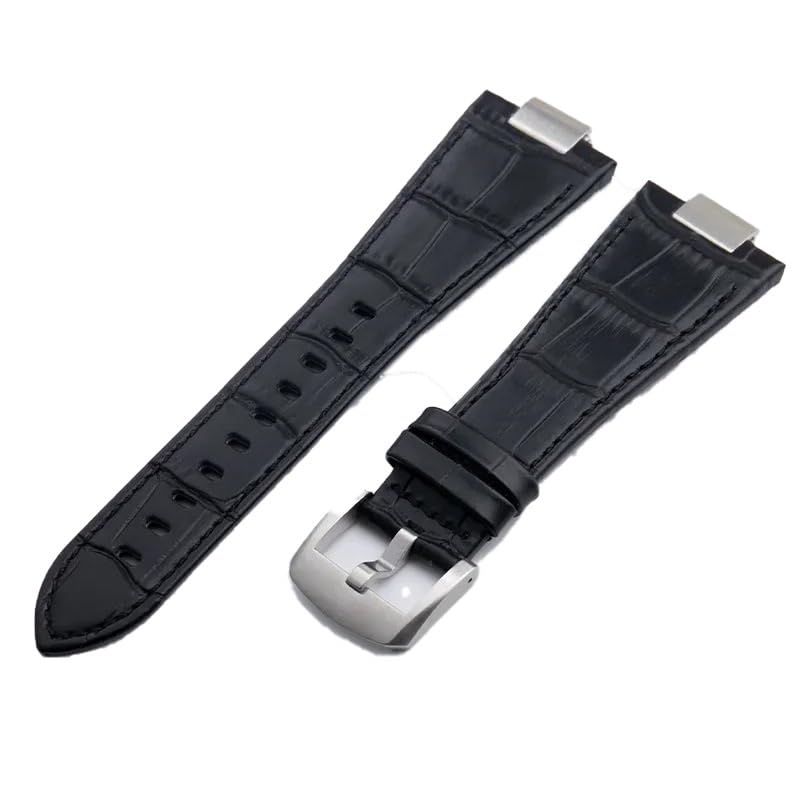 Bracelet cuir véritable pour Tissot PRX T137.410 de luxe