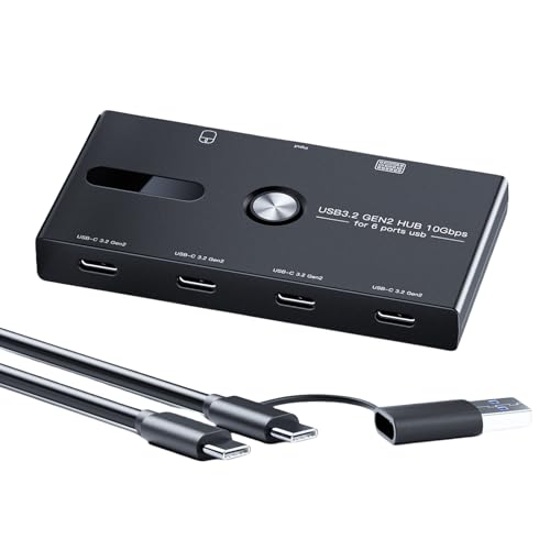 Répartiteur USB C 10 Gbps pour connecter votre imprimante et ventilateur
