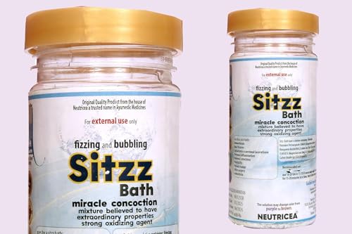 Image of Sitzz Bath Powder 200g- Fizzing & Bubbling Sitz Bath Soak for Period Cramps Hemorrhoids, Perineal Care, Postpartum Relief, and Intimate Hygiene - for Foot Bath Body Relax Muscle Relieves Aches Pain