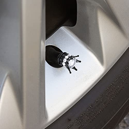 8 Pezzi Valvola a Corona per Pneumatico Tappo a