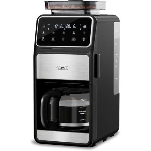 Gevi V2.0 Countertop Gemi Nugget Ice Maker | Self-Cleaning Pellet Ice Machine | Stainless Steel Housing |16.7''H Fits Perfectly Under Wall Cabinet | Silver with Viewing Window 17.3"D x 9.7"W