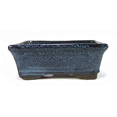Tiesto rectangular azul 25 cm