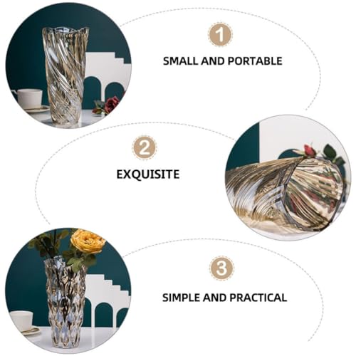 Vase en verre moderne marron ifundom pour une ambiance chaleureuse de bureau et salon - 4
