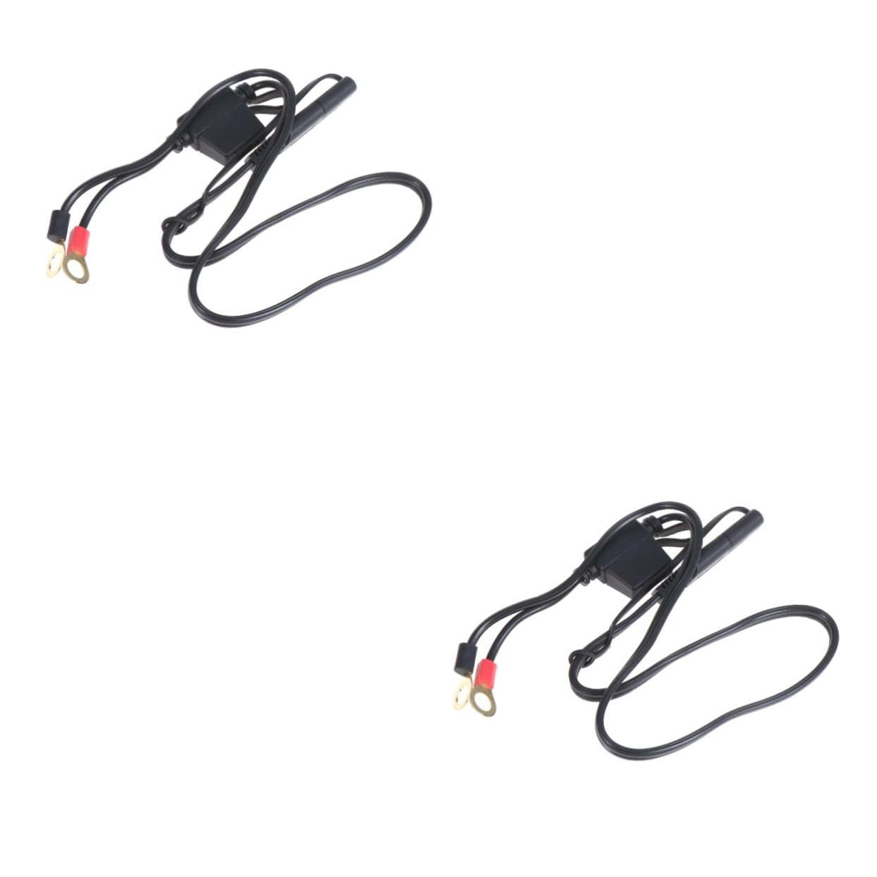 CHILDWEET 2pcs Charger Battery for Motorcycle Auto Battery Power Cable Motorcycle Easy to Use
