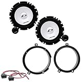 Lautsprecher Einbauset für Mercedes C Klasse W202 05/1993 - 06/2000, S202 03/1996 - 01/2001
